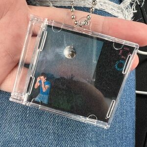Harry Styles mini CD keychain